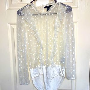 Medium polka dot bodysuit
